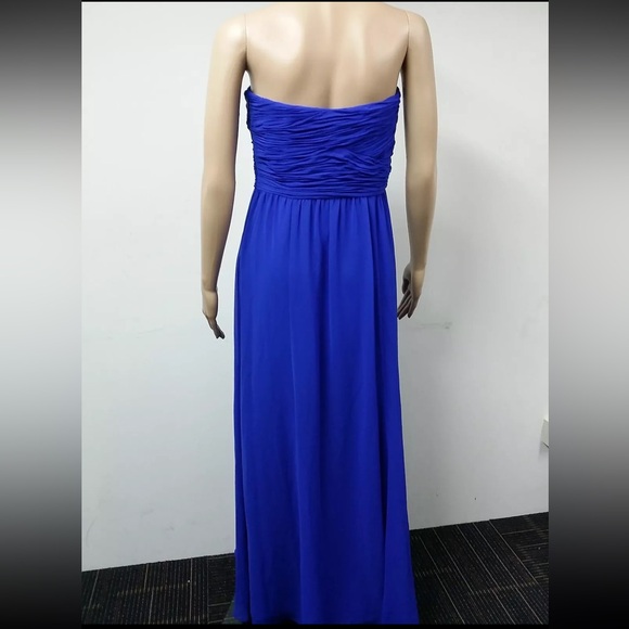 NWT Lauren Ralph Lauren Evening Strapless Formal Dress Color Tidal Blue Size 20W - Picture 2 of 15